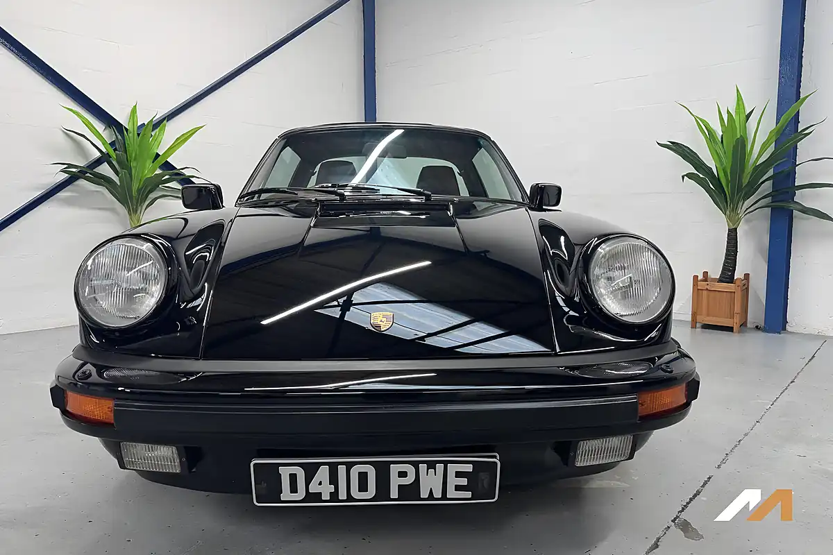 Used 1987 Porsche 911 Carrera Targa Black - Interior and Exterior details 2