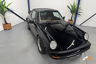 Used 1987 Porsche 911 Carrera Targa Black - Interior and Exterior details 8