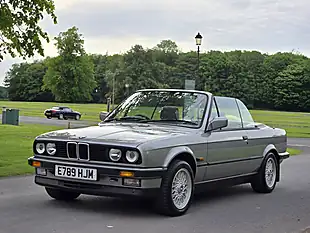 Used 1988 BMW 3 Series Convertible Grey - Interior and Exterior details 11