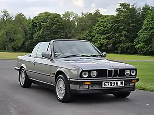 Used 1988 BMW 3 Series Convertible Grey - Interior and Exterior details 2