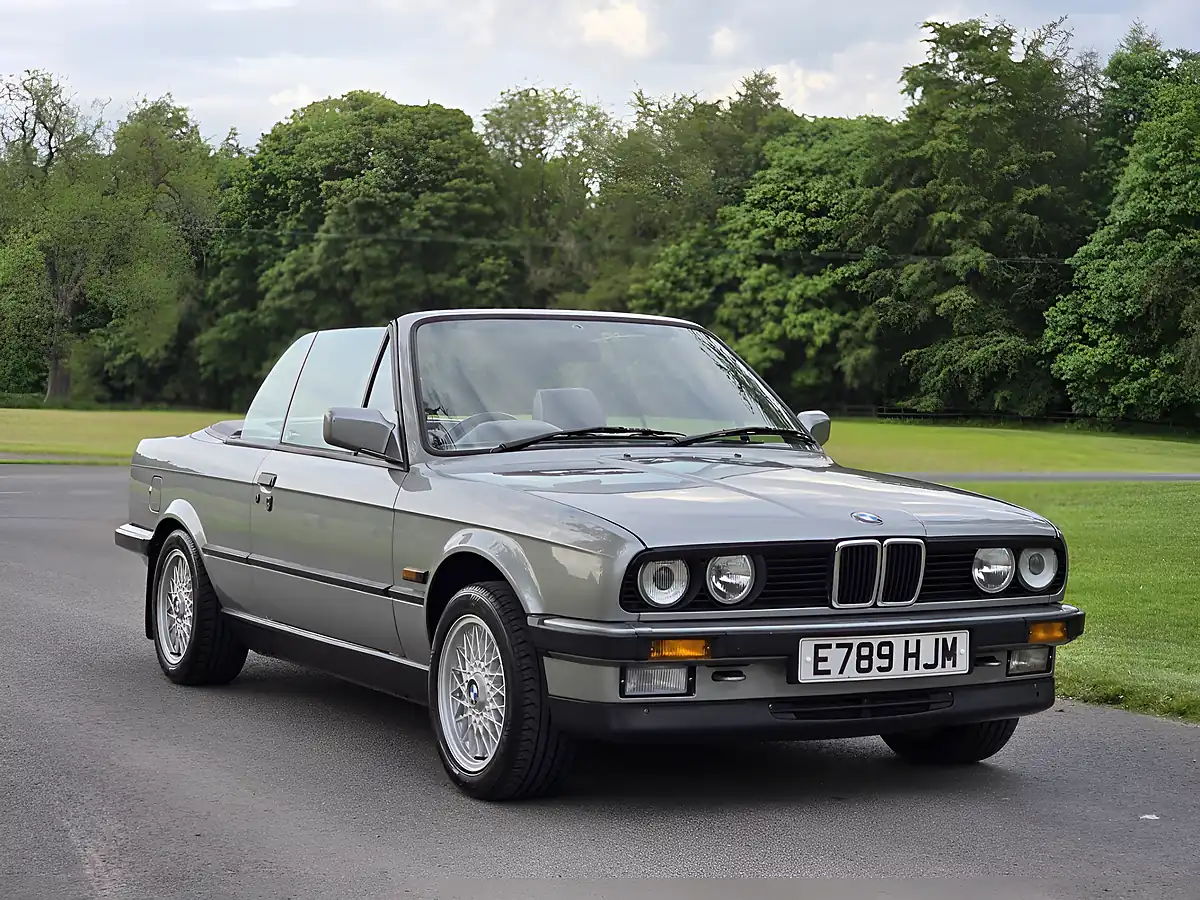 Used 1988 BMW 3 Series Convertible Grey - Interior and Exterior details 2
