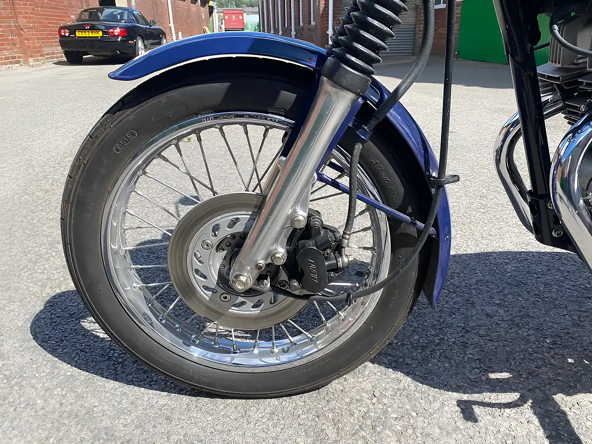 Used 1988 Honda CD250U Blue - Interior and Exterior details 16