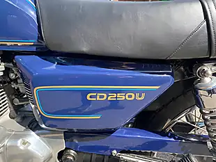 Used 1988 Honda CD250U Blue - Interior and Exterior details 18