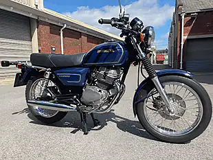 Used 1988 Honda CD250U Blue - Interior and Exterior details 3