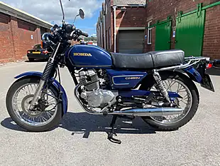 Used 1988 Honda CD250U Blue - Interior and Exterior details 9