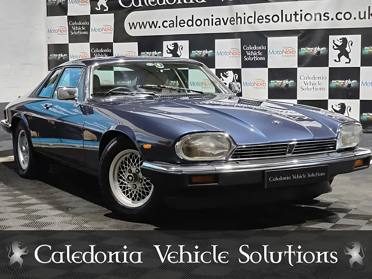 Used 1988 Jaguar Xjs Coupe Solent Blue - Front View