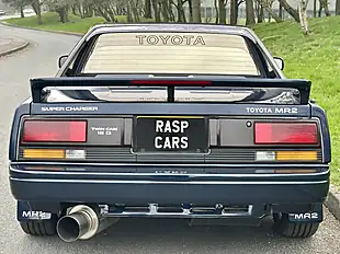Used 1988 Toyota MR2 T Bar Roof Blue - Interior and Exterior details 10