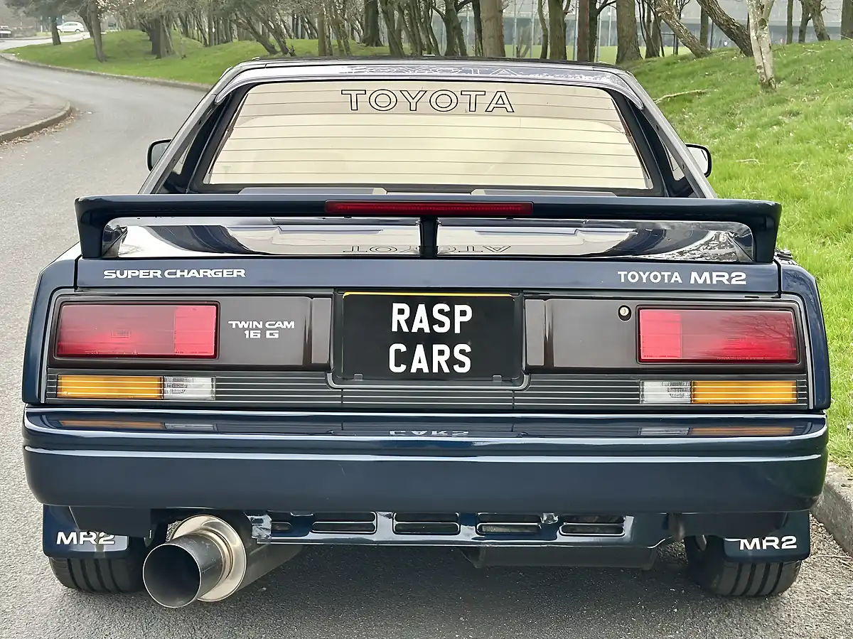 Used 1988 Toyota MR2 T Bar Roof Blue - Interior and Exterior details 10