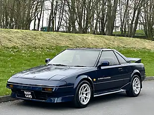 Used 1988 Toyota MR2 T Bar Roof Blue - Interior and Exterior details 13