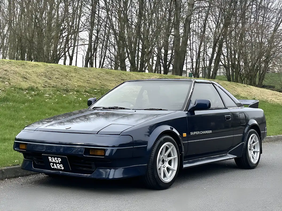 Used 1988 Toyota MR2 T Bar Roof Blue - Interior and Exterior details 15