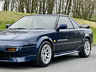 Used 1988 Toyota MR2 T Bar Roof Blue - Interior and Exterior details 16