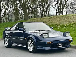 Used 1988 Toyota MR2 T Bar Roof Blue - Interior and Exterior details 3