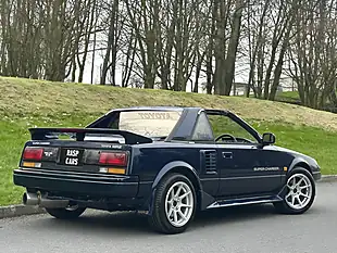 Used 1988 Toyota MR2 T Bar Roof Blue - Interior and Exterior details 9
