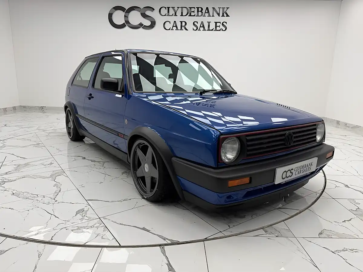 Used 1988 Volkswagen Golf Blue - Front View