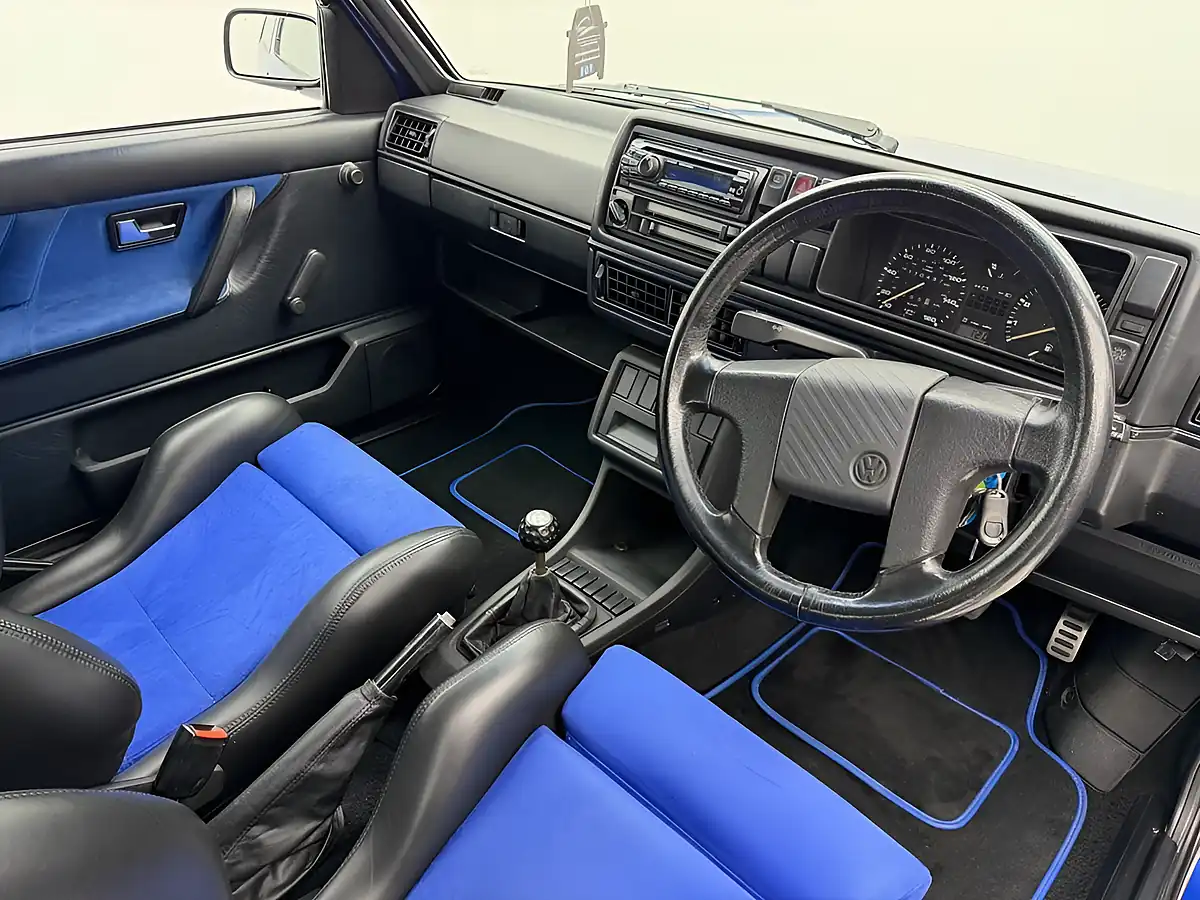 Used 1988 Volkswagen Golf Blue - Interior and Exterior details 10