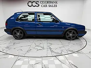 Used 1988 Volkswagen Golf Blue - Interior and Exterior details 2
