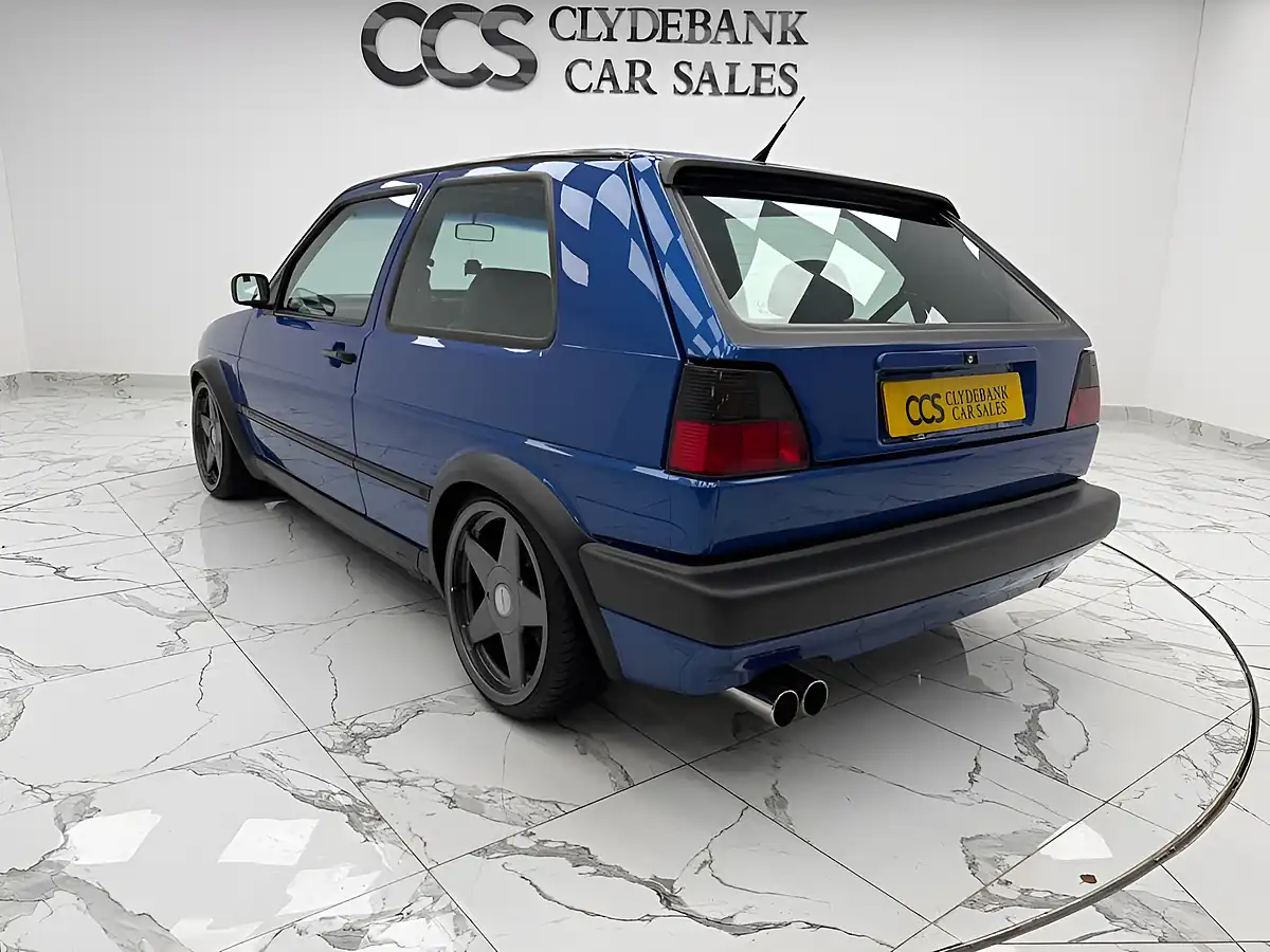 Used 1988 Volkswagen Golf Blue - Interior and Exterior details 3