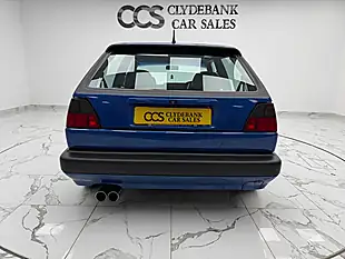 Used 1988 Volkswagen Golf Blue - Interior and Exterior details 4