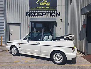 Used 1988 Volkswagen Golf GTI White - Interior and Exterior details 4