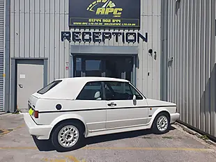 Used 1988 Volkswagen Golf GTI White - Interior and Exterior details 5