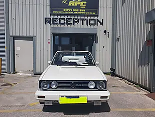 Used 1988 Volkswagen Golf GTI White - Interior and Exterior details 6
