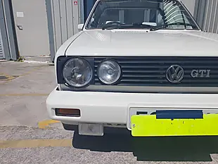 Used 1988 Volkswagen Golf GTI White - Interior and Exterior details 7