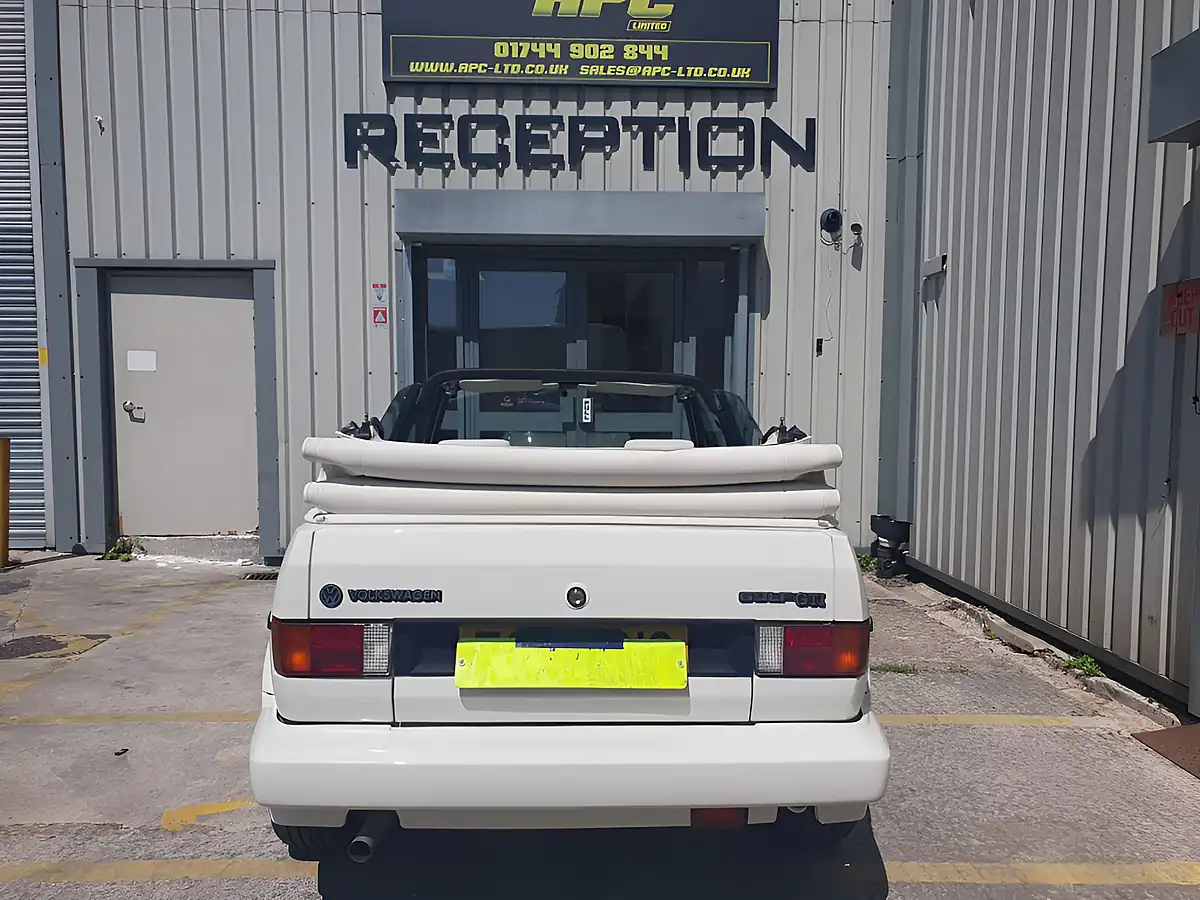 Used 1988 Volkswagen Golf GTI White - Interior and Exterior details 9