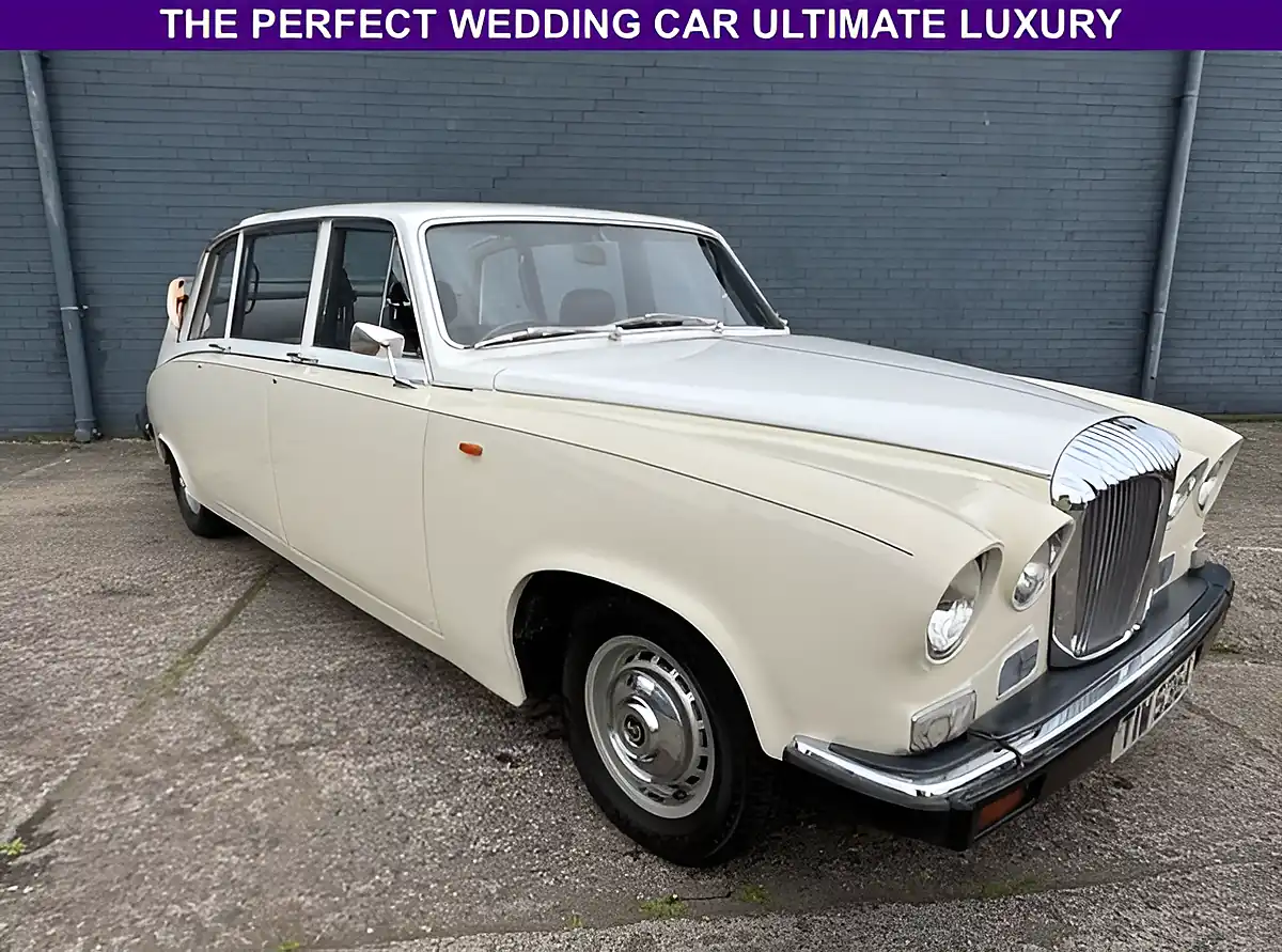 Used 1989 Daimler Limousine White - Front View