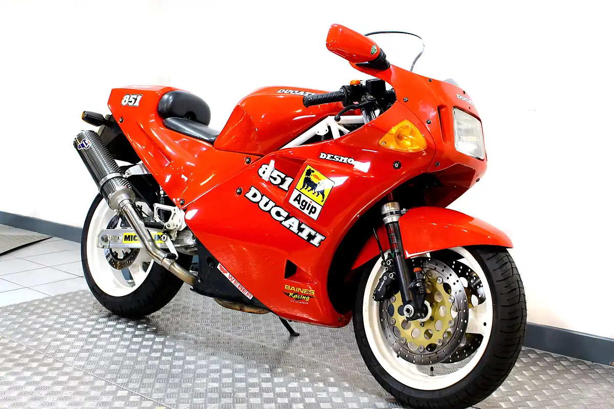 Used 1989 Ducati 851 Red - Interior and Exterior details 2