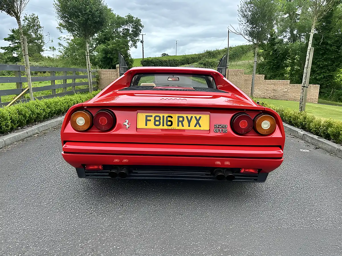 Used 1989 Ferrari 328 Gts Red - Interior and Exterior details 13