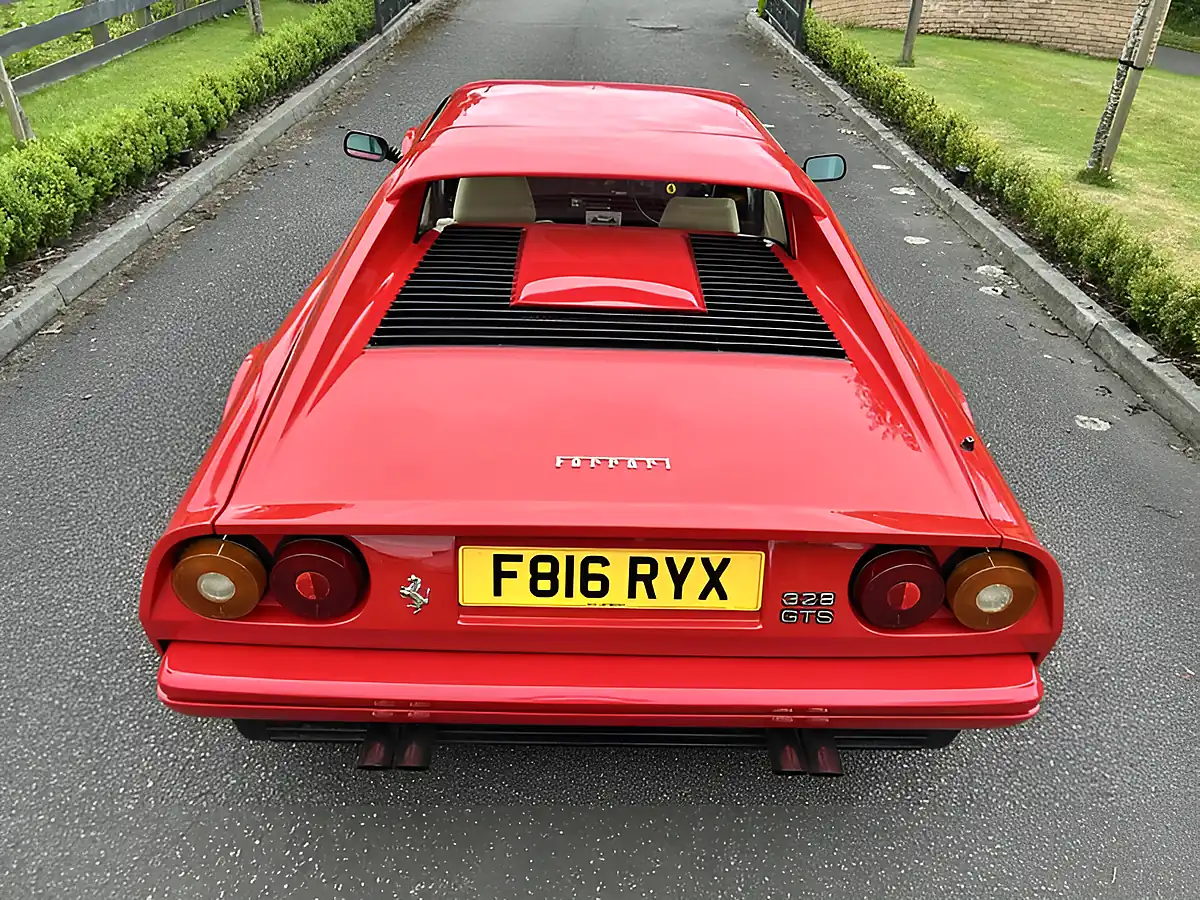 Used 1989 Ferrari 328 Gts Red - Interior and Exterior details 14