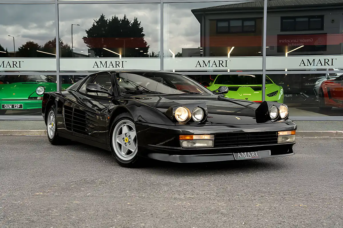 Used 1989 Ferrari Testarossa Lhd Nero Daytona - Interior and Exterior details 18