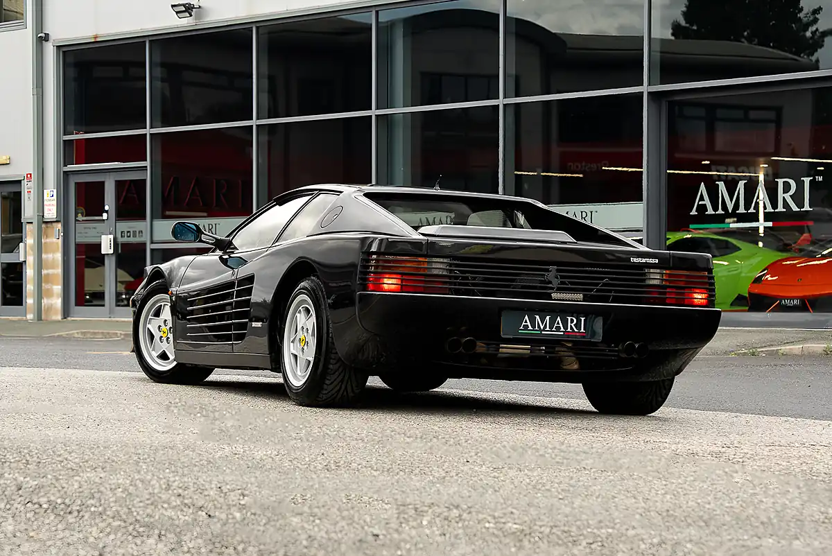Used 1989 Ferrari Testarossa Lhd Nero Daytona - Interior and Exterior details 19