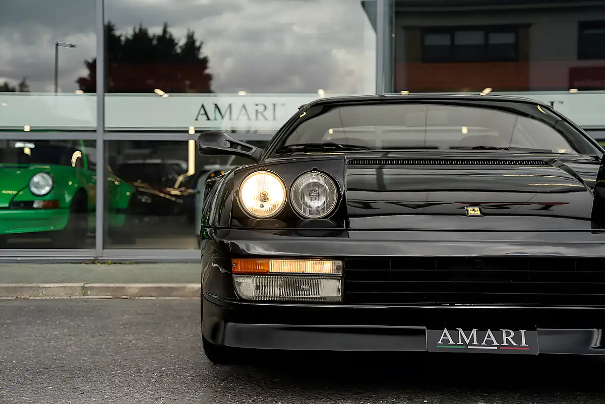 Used 1989 Ferrari Testarossa Lhd Nero Daytona - Interior and Exterior details 6