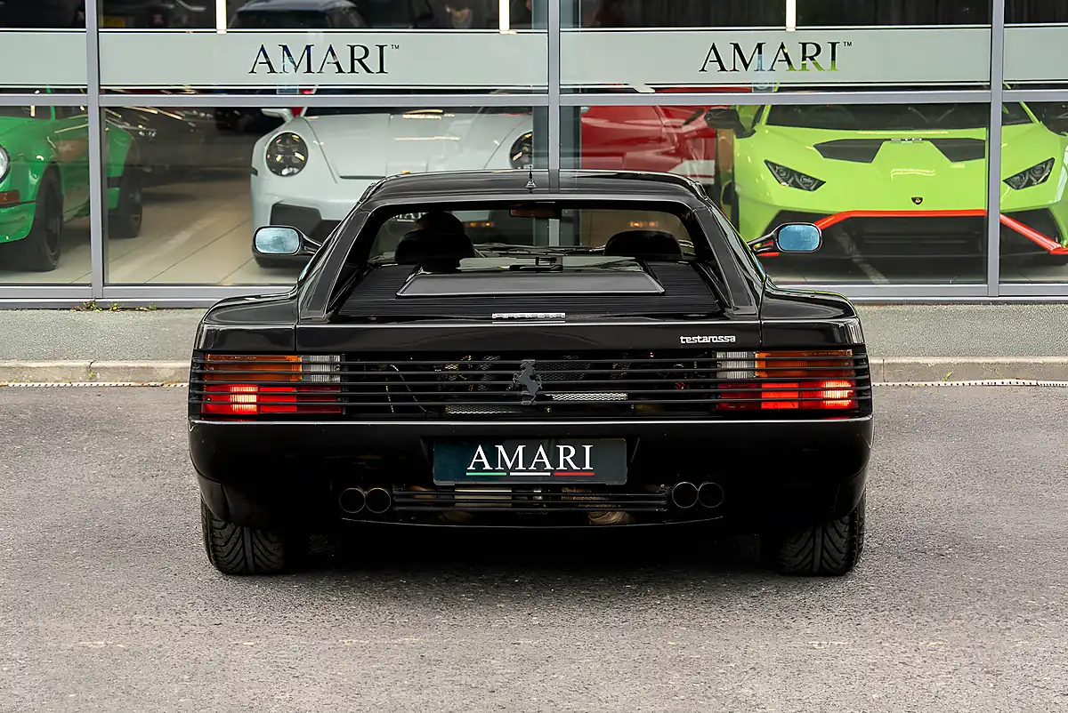 Used 1989 Ferrari Testarossa Lhd Nero Daytona - Interior and Exterior details 7