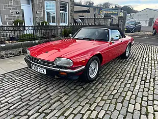 Used 1989 Jaguar Xj-S Convertible Signal Red - Interior and Exterior details 13