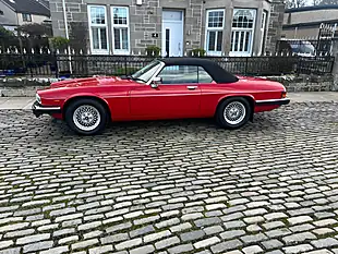 Used 1989 Jaguar Xj-S Convertible Signal Red - Interior and Exterior details 15