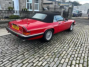 Used 1989 Jaguar Xj-S Convertible Signal Red - Interior and Exterior details 16