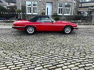 Used 1989 Jaguar Xj-S Convertible Signal Red - Interior and Exterior details 17