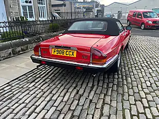 Used 1989 Jaguar Xj-S Convertible Signal Red - Interior and Exterior details 19