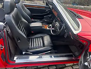 Used 1989 Jaguar Xj-S Convertible Signal Red - Interior and Exterior details 2