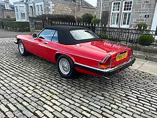 Used 1989 Jaguar Xj-S Convertible Signal Red - Interior and Exterior details 3
