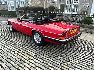 Used 1989 Jaguar Xj-S Convertible Signal Red - Interior and Exterior details 6