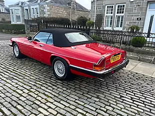 Used 1989 Jaguar Xj-S Convertible Signal Red - Interior and Exterior details 7