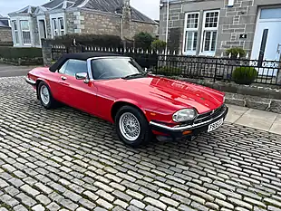 Used 1989 Jaguar Xj-S Convertible Signal Red - Interior and Exterior details 9