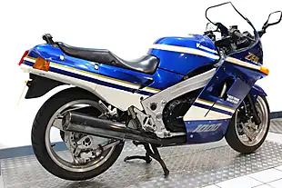 Used 1989 Kawasaki ZX10 Blue - Interior and Exterior details 3