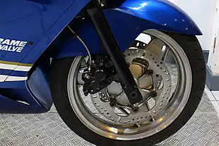 Used 1989 Kawasaki ZX10 Blue - Interior and Exterior details 5