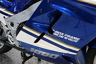 Used 1989 Kawasaki ZX10 Blue - Interior and Exterior details 6