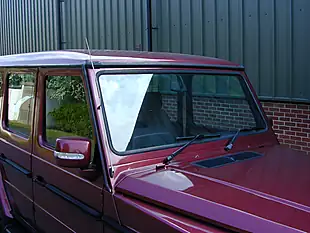 Used 1989 Mercedes-Benz G Class Lwb Red - Interior and Exterior details 10