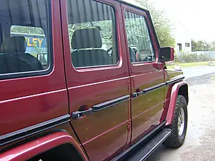 Used 1989 Mercedes-Benz G Class Lwb Red - Interior and Exterior details 13